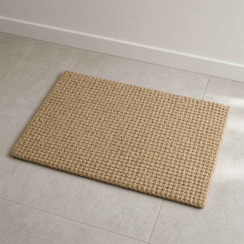 Badematte aus Naturfaser